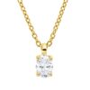 Material: gelbgold – Collier Solitaire