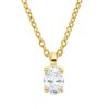 Material: gelbgold – Collier Solitaire