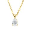 Material: gelbgold – Collier Solitaire