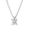 Material: weissgold – Collier Solitaire