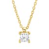 Material: gelbgold – Collier Solitaire