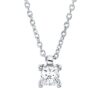 Material: weissgold – Collier Solitaire