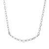 Material: weissgold – Collier Modern Woman