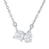 Material: weissgold – Collier Modern Woman