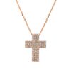 Material: rotgold – Collier Kreuz