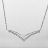 Material: weissgold – Collier Modern Woman