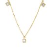 Material: gelbgold – Collier Modern Woman