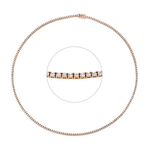 Collier Tennisarmband