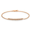 Material: rotgold – Armband Modern Woman