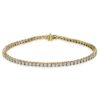 Material: gelbgold – Armband Tennisarmband