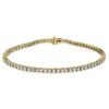Material: gelbgold – Armband Tennisarmband