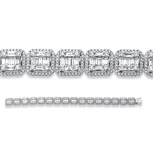 Armband Baguette Illusion