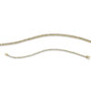 Material: gelbgold – Armband Tennisarmband