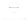 Material: gelbgold – Armband Modern Woman
