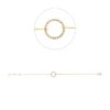 Material: gelbgold – Armband Modern Woman