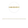 Material: gelbgold – Armband Modern Woman