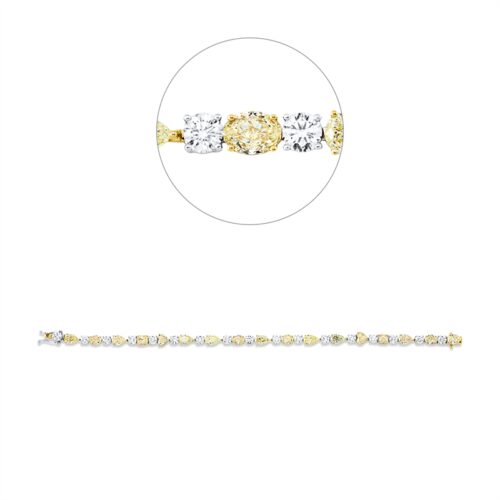 Armband Farbiger Diamant