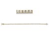 Material: gelbgold – Armband Tennisarmband