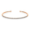 Material: rotgold – Armreif Modern Woman