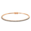 Material: rotgold – Armreif Modern Woman