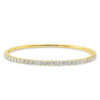 Material: gelbgold – Armreif Modern Woman
