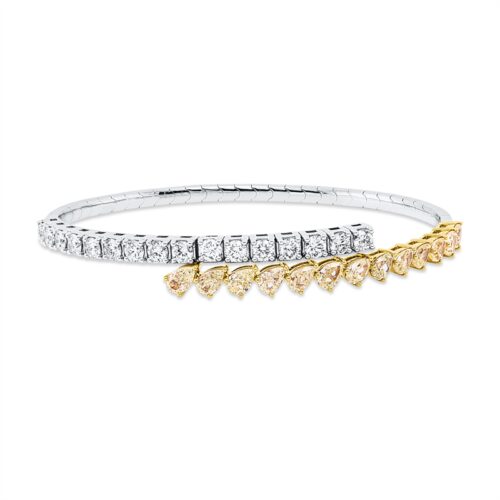 Armreif Farbiger Diamant