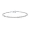Material: weissgold – Armreif Tennisarmband