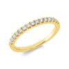 Material: gelbgold – Ring Memoire halb