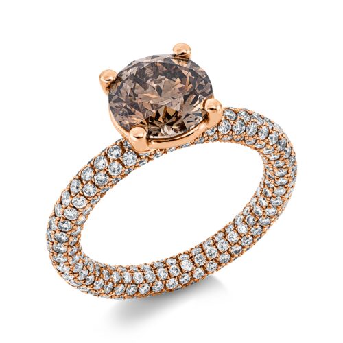 Ring Farbiger Diamant
