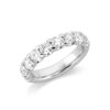 Material: weissgold – Ring Memoire halb