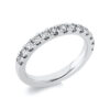 Material: platin – Ring Memoire halb