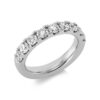 Material: weissgold – Ring Memoire halb