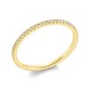 Material: gelbgold – Ring Memoire voll