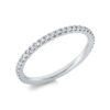 Material: weissgold – Ring Memoire voll
