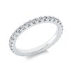 Material: weissgold – Ring Memoire voll