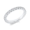 Material: weissgold – Ring Memoire voll