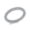 Material: weissgold – Ring Pavé