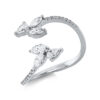 Material: gelbgold-weissgold – Ring Modern Woman