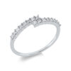 Material: weissgold – Ring Modern Woman