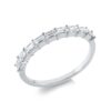 Material: weissgold – Ring Baguette