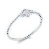 Material: weissgold – Ring Modern Woman