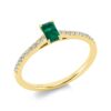 Material: gelbgold – Ring Farbstein Classic