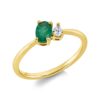 Material: gelbgold – Ring Farbstein Classic