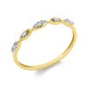 Material: gelbgold – Ring Baguette