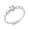 Material: weissgold – Ring Solitaire