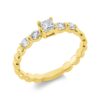 Material: gelbgold – Ring Solitaire