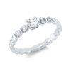 Material: weissgold – Ring Solitaire