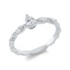 Material: weissgold – Ring Solitaire