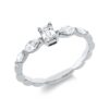 Material: weissgold – Ring Solitaire