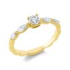 Material: gelbgold – Ring Solitaire